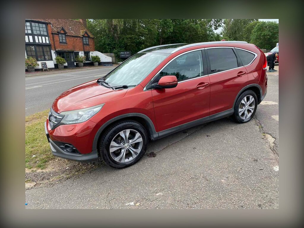 Honda Cr-V 2.2 I-dtec Ex 4Wd Euro 5 Red #4