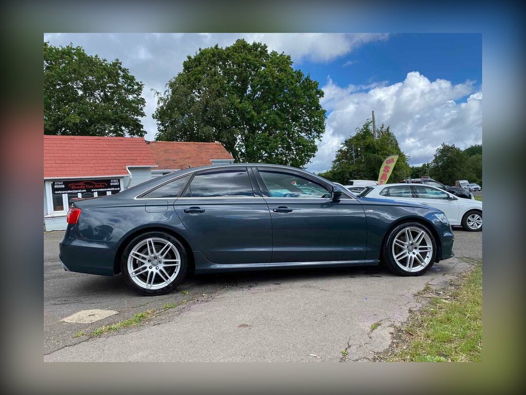 Audi A6 Saloon 3.0 Tdi V6 S Line Multitronic Euro 5 Ss Blue #6