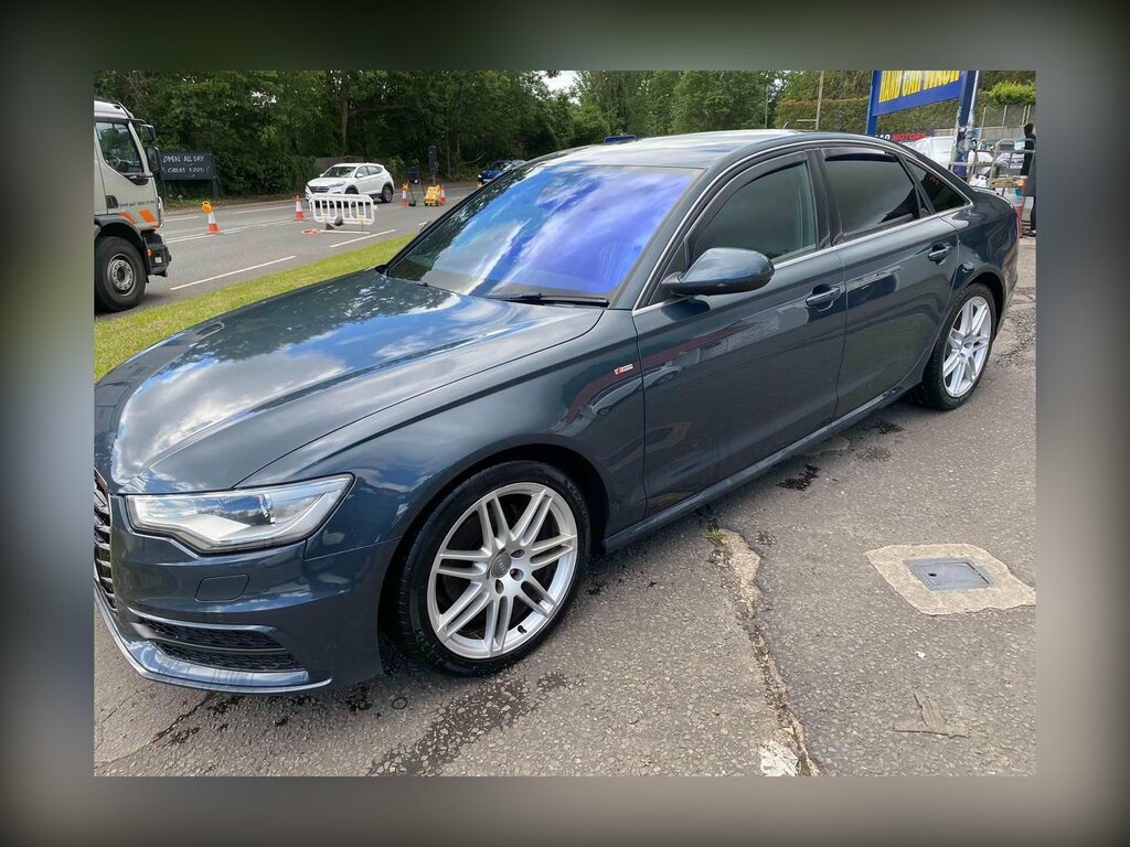 Audi A6 Saloon 3.0 Tdi V6 S Line Multitronic Euro 5 Ss Blue