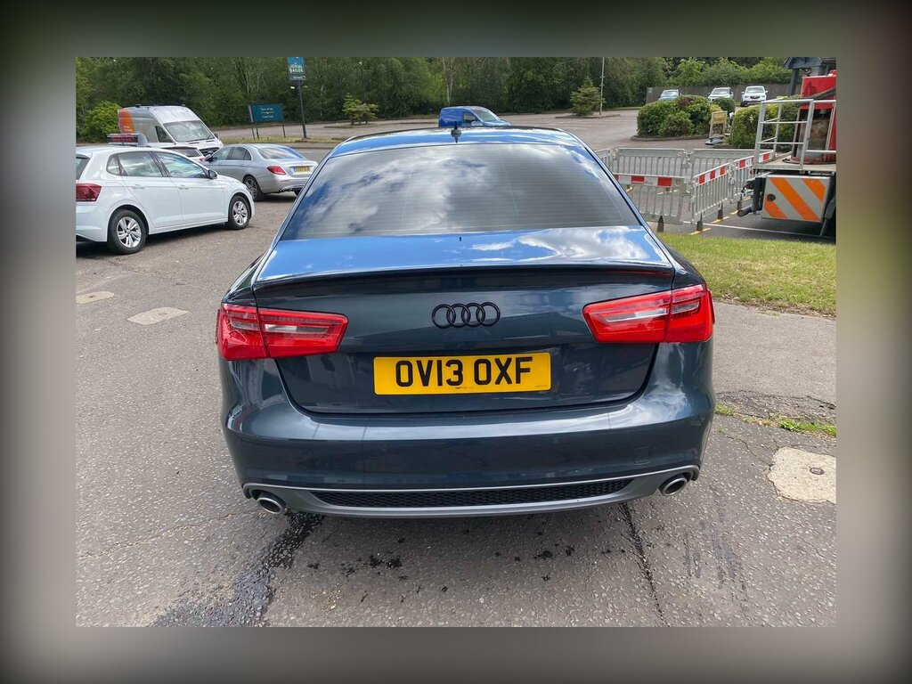 Audi A6 Saloon 3.0 Tdi V6 S Line Multitronic Euro 5 Ss Blue #4