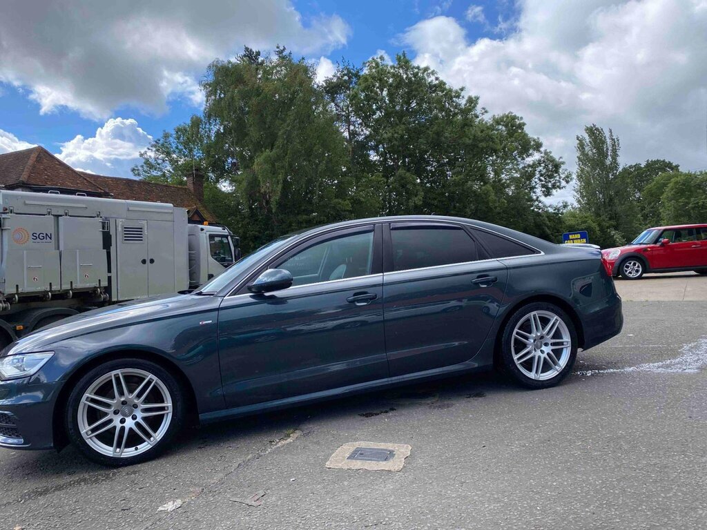 Audi A6 Saloon 3.0 Tdi V6 S Line Multitronic Euro 5 Ss Blue #2