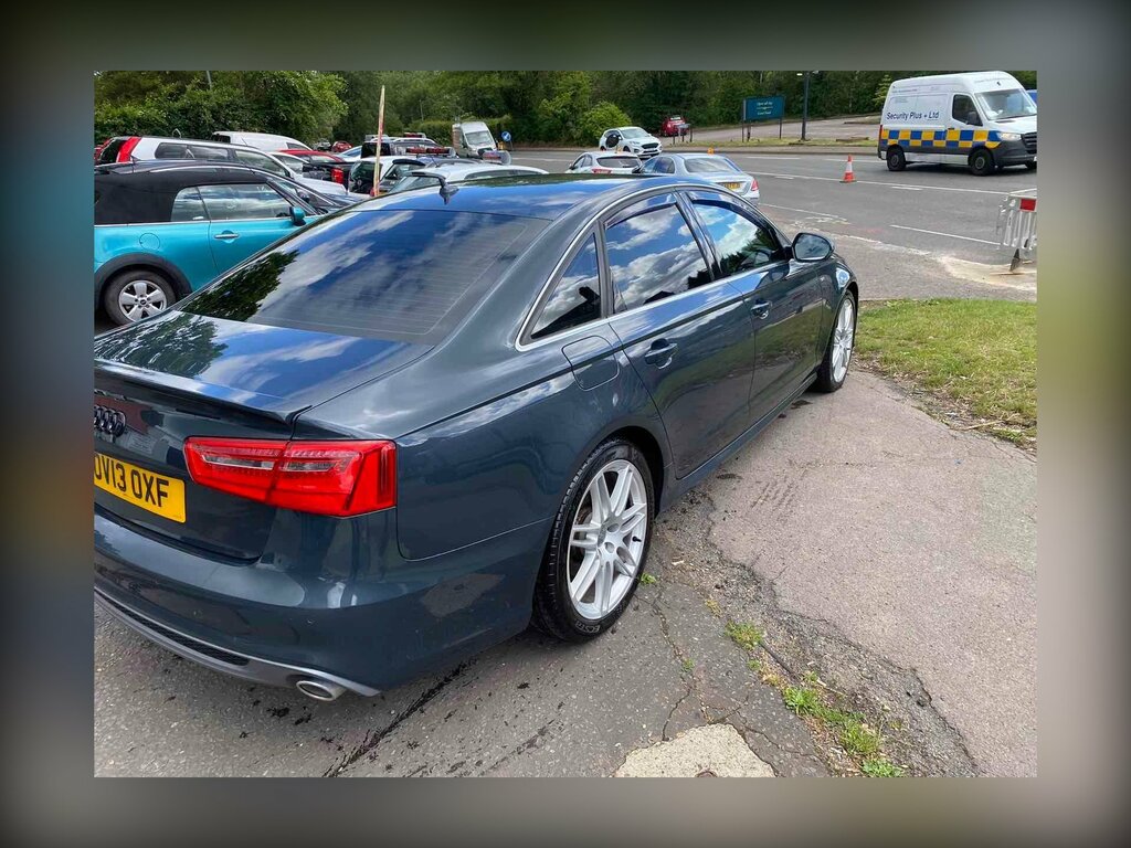 Audi A6 Saloon 3.0 Tdi V6 S Line Multitronic Euro 5 Ss Blue #5