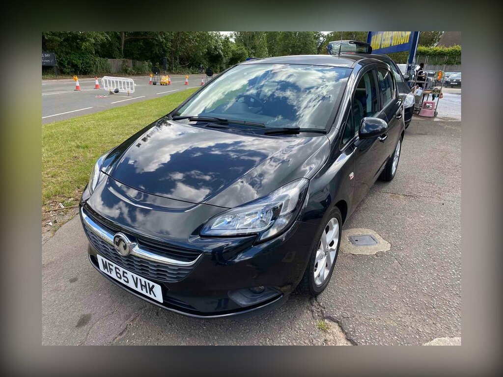 Vauxhall Corsa 1.2I Excite Euro 6 Ac MF65VHK Black #3