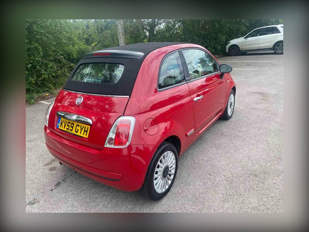 Fiat 500C Lounge White #7