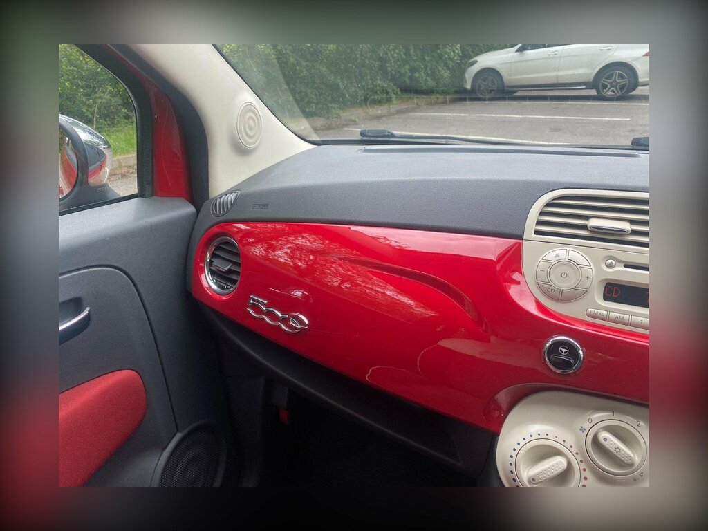 Fiat 500C Lounge White #16