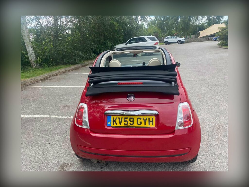 Fiat 500C Lounge White #21