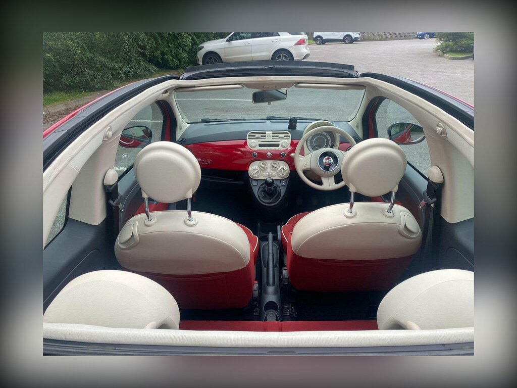 Fiat 500C Lounge White #26