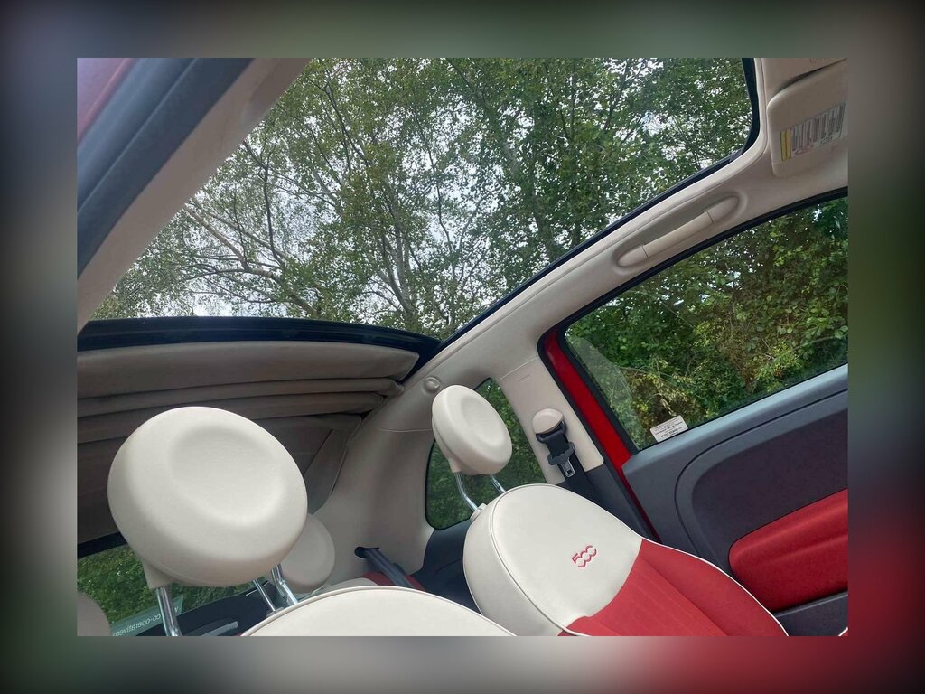 Fiat 500C Lounge White #23