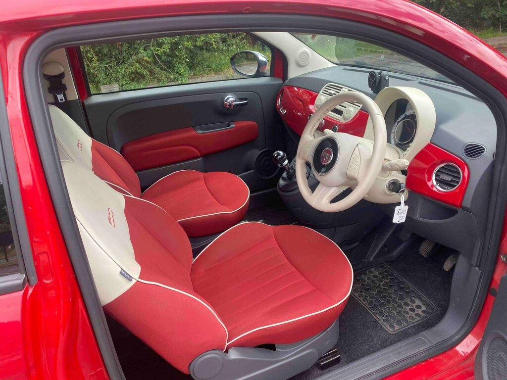 Fiat 500C Lounge White #10