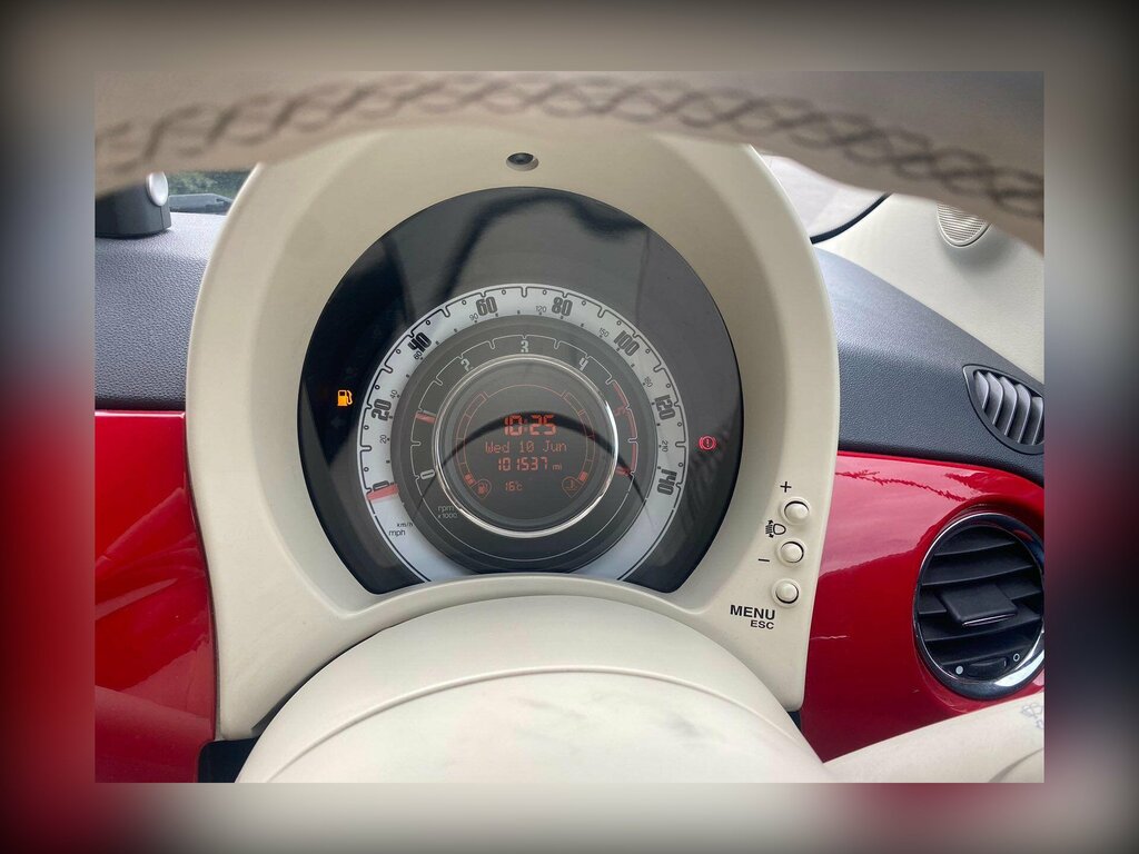 Fiat 500C Lounge White #18