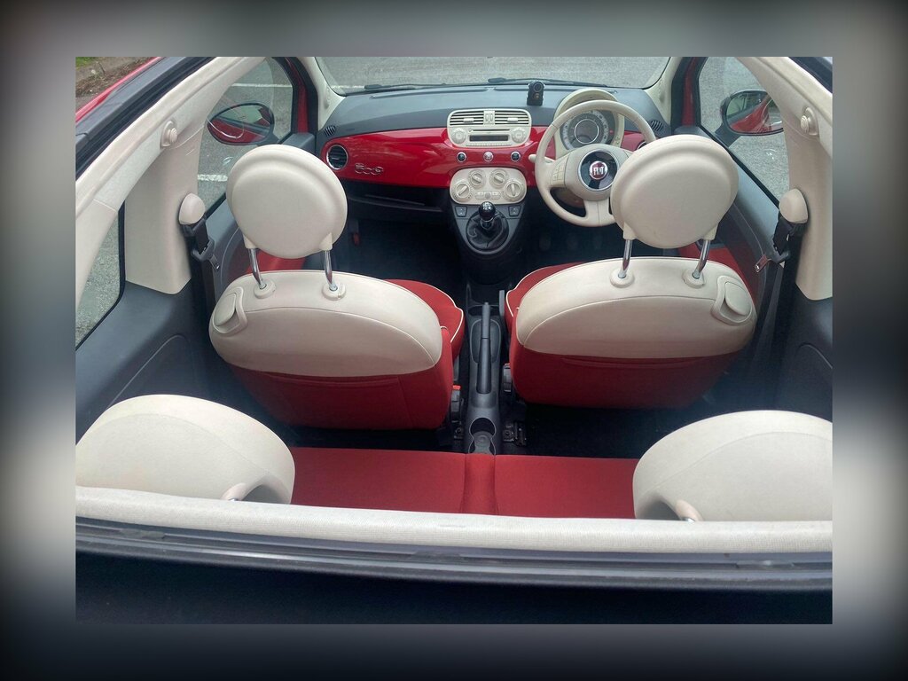 Fiat 500C Lounge White #27
