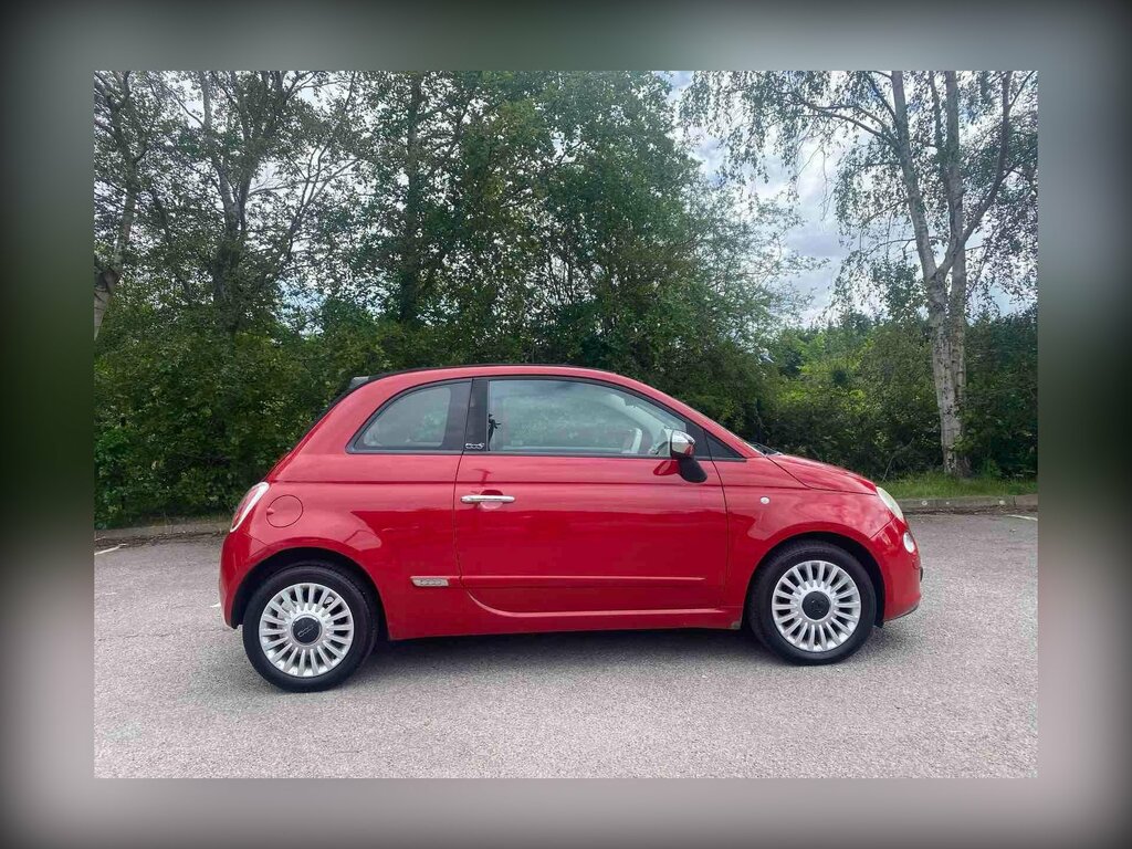 Fiat 500C Lounge White #8