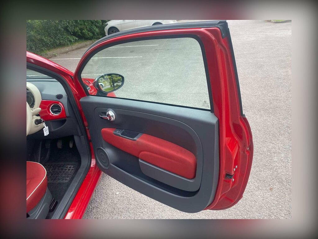 Fiat 500C Lounge White #9