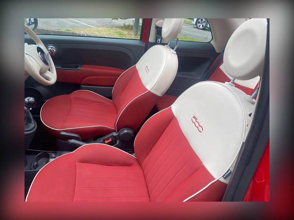 Fiat 500C Lounge White #33