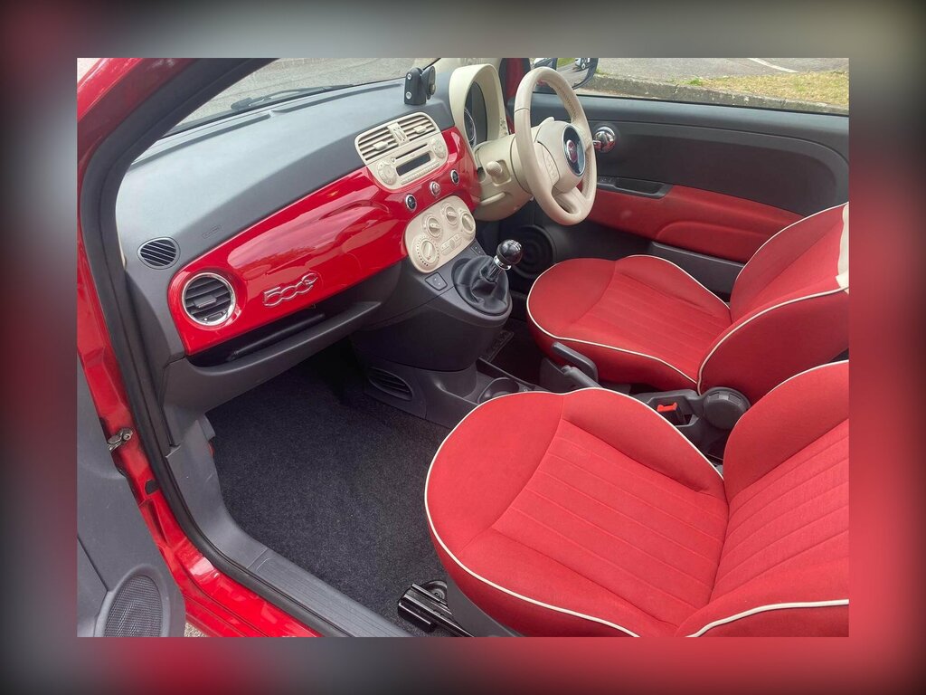 Fiat 500C Lounge White #25