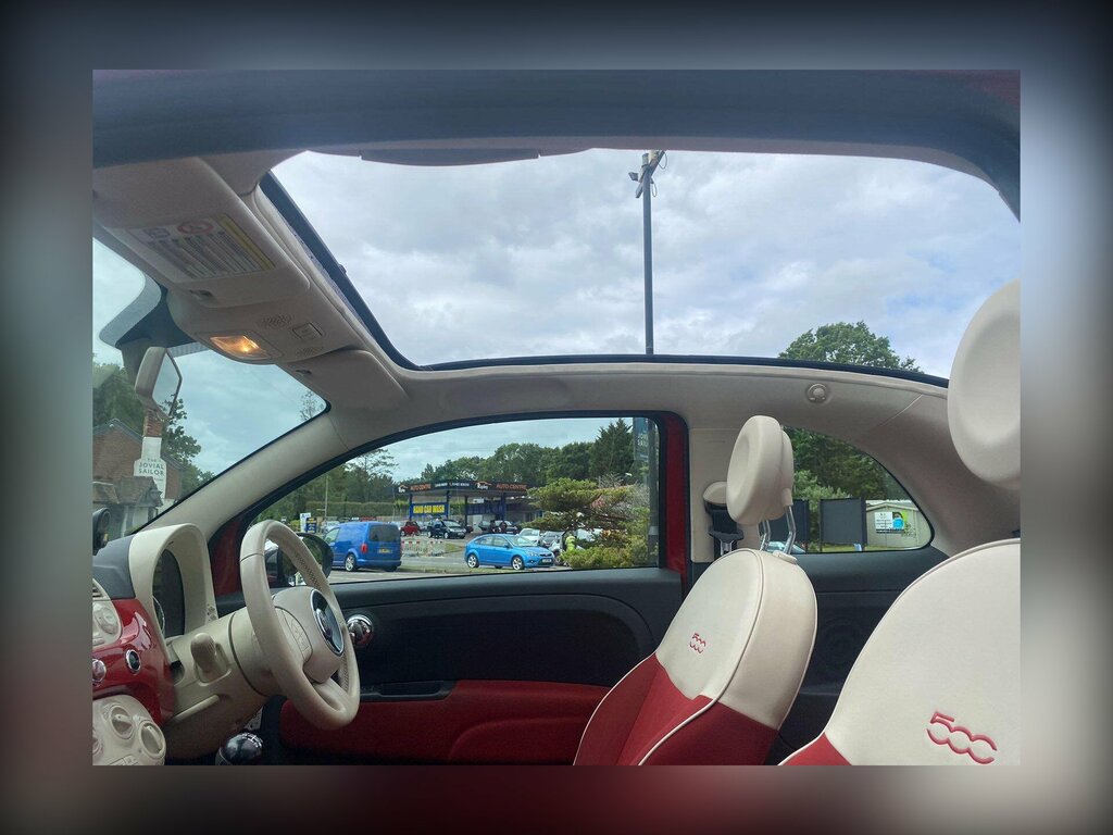 Fiat 500C Lounge White #29
