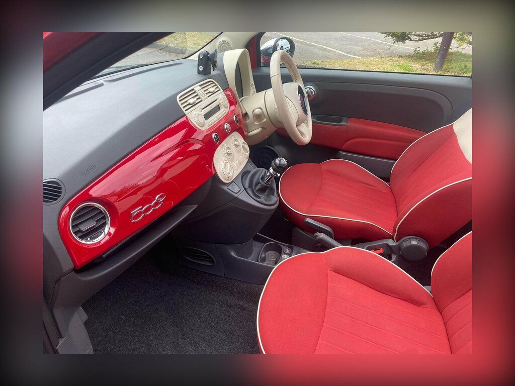 Fiat 500C Lounge White #30