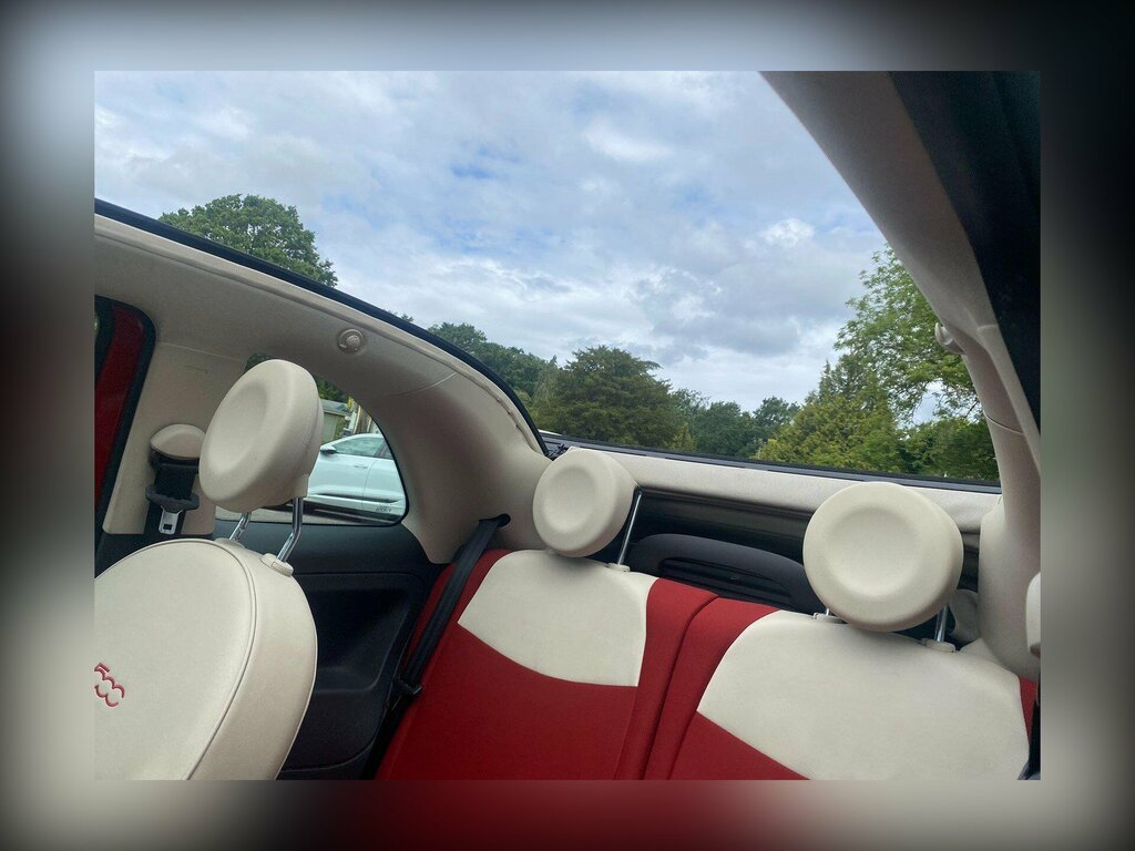 Fiat 500C Lounge White #32