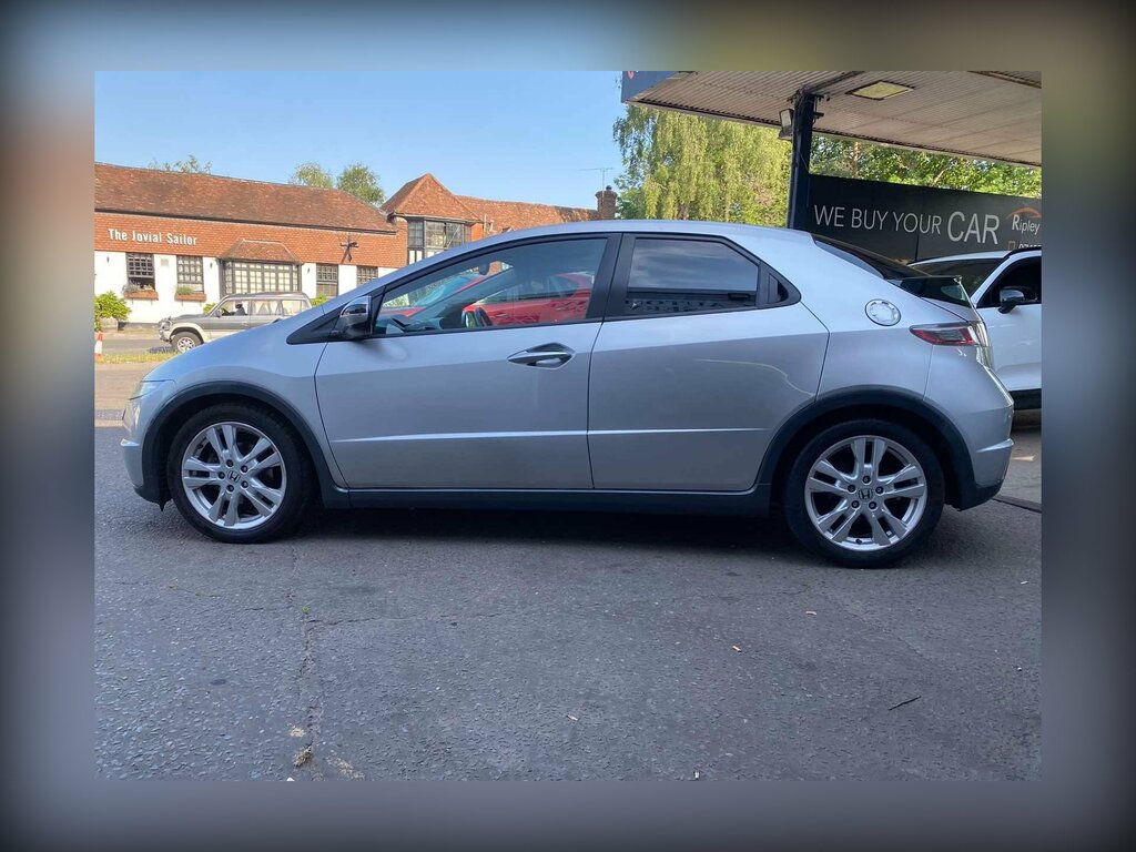 Honda Civic 2.2 I-ctdi Ex Silver #4