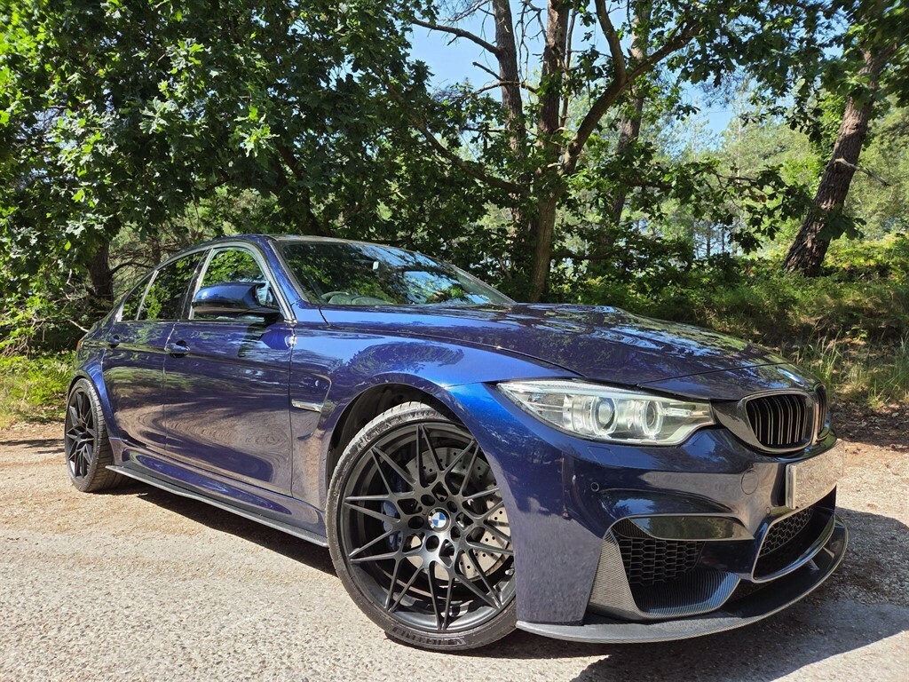BMW M3 Saloon Blue
