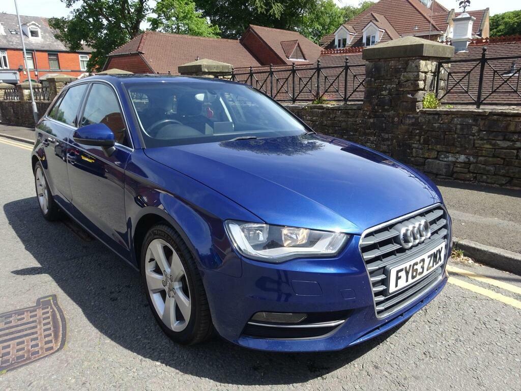 Audi A3 2.0 Tdi Sport Sportback Euro 5 S S FY63ZMX Blue #4