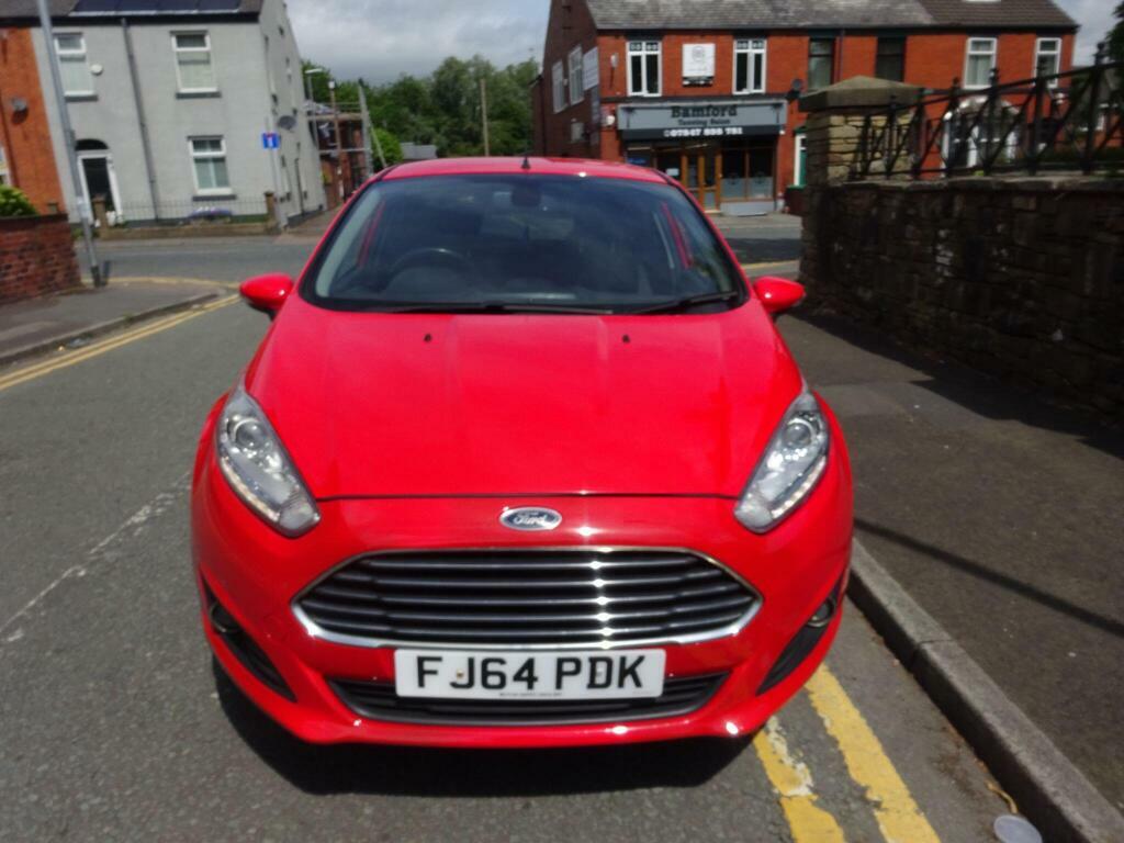 Ford Fiesta 1.5 Tdci Titanium Euro 5 FJ64PDK Red #2