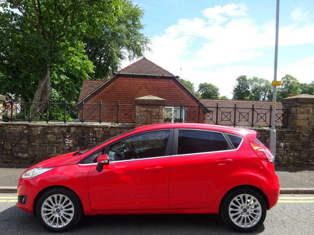 Ford Fiesta 1.5 Tdci Titanium Euro 5 FJ64PDK Red #6