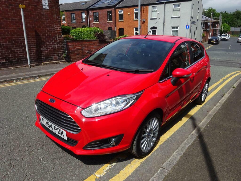 Ford Fiesta 1.5 Tdci Titanium Euro 5 FJ64PDK Red #3