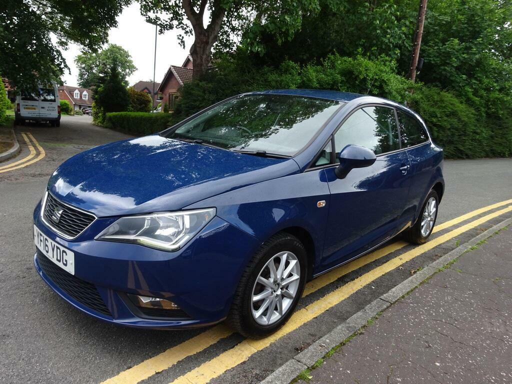 Seat Ibiza 1.0 Se Sport Coupe Euro 6 YF16YDG Blue #3