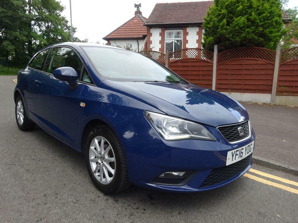 Seat Ibiza 1.0 Se Sport Coupe Euro 6 YF16YDG Blue #4
