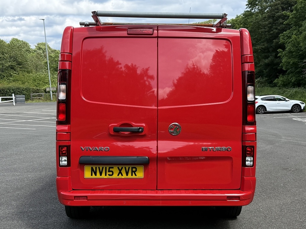 Vauxhall Vivaro 1.6 Cdti 2700 Biturbo Ecoflex Sportive Panel Van 5 NV15XVR Red #6
