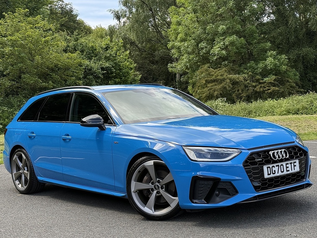 Audi A4 Avant 2.0 Tdi 40 Black Edition Estate S Troni DG70ETF Blue