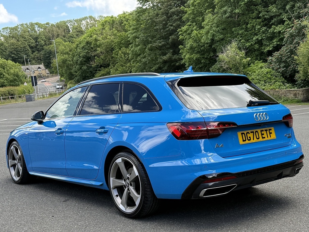 Audi A4 Avant 2.0 Tdi 40 Black Edition Estate S Troni DG70ETF Blue #3