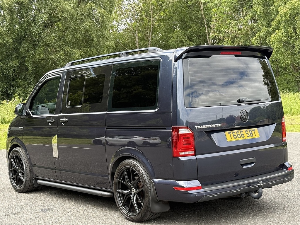 Volkswagen Transporter Shuttle 2.0 Tdi Bluemotion Tech S Minibus Double Cab D Blue #4
