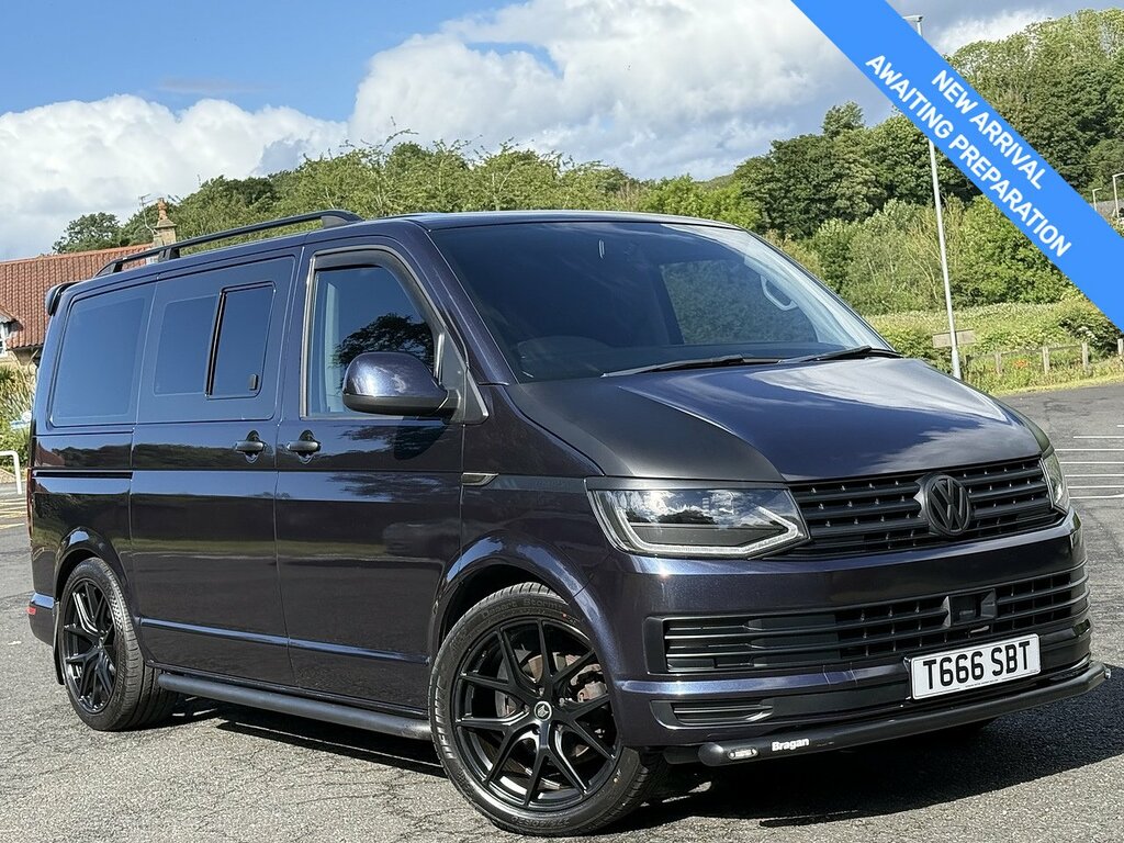 Volkswagen Transporter Shuttle 2.0 Tdi Bluemotion Tech S Minibus Double Cab D Blue
