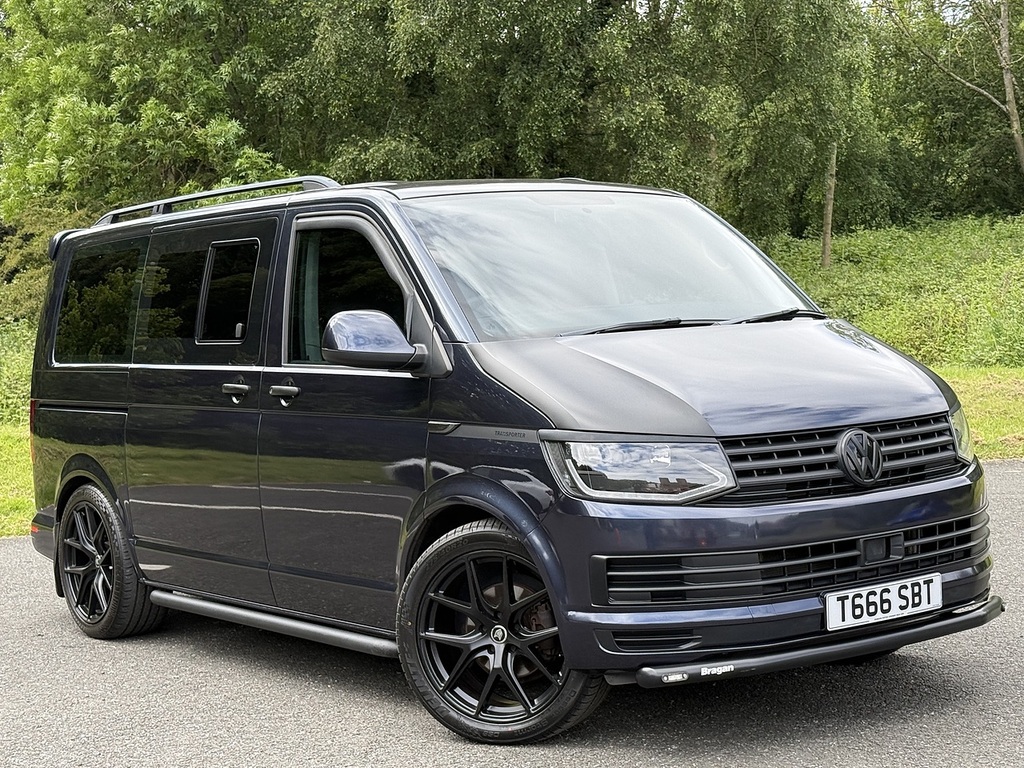 Volkswagen Transporter Shuttle 2.0 Tdi Bluemotion Tech S Minibus Double Cab D Blue