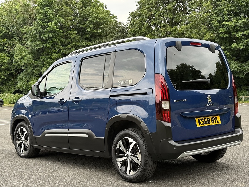 Peugeot Rifter 1.5 Bluehdi Gt Line Standard Mpv Blue #3
