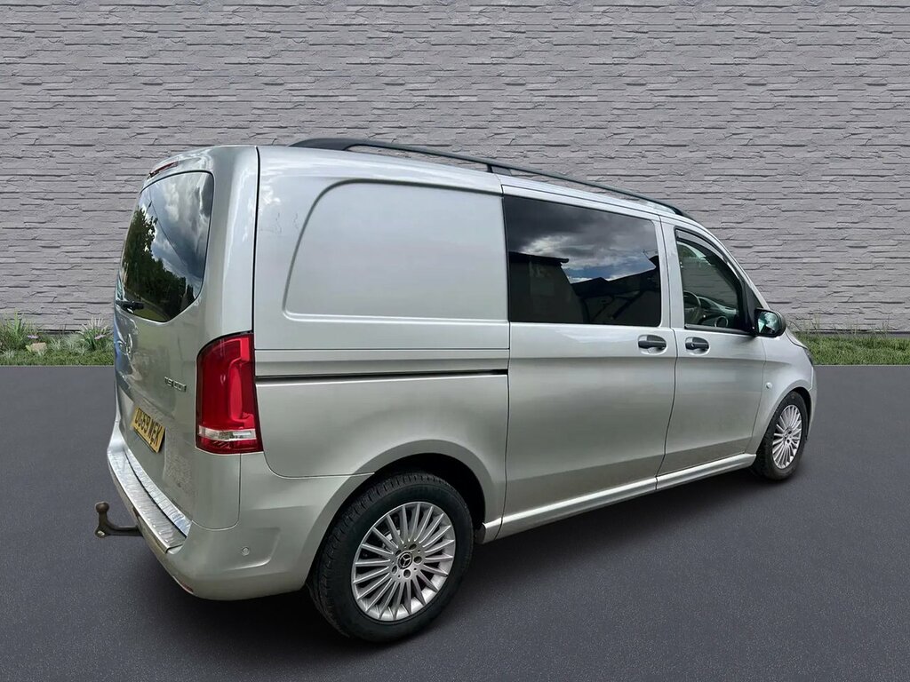 Mercedes-Benz Vito 2.1 119 Cdi Sport Crew Van Double Cab G Silver #2