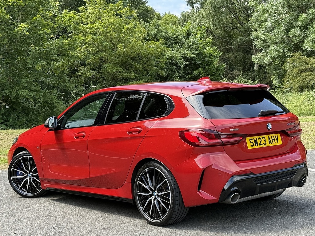 BMW 1 Series 2.0 M135i Hatchback Xdrive Euro 6 SW23AHV Red #3