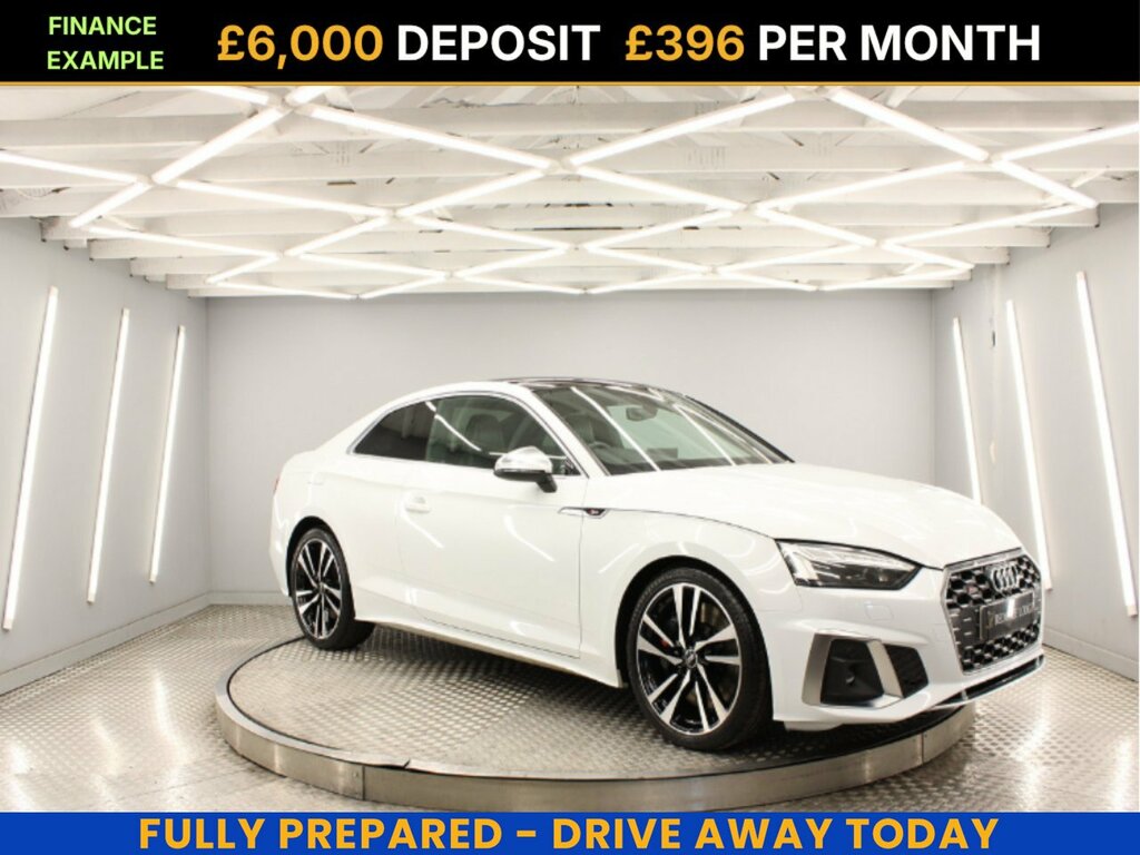 Audi S5 Coupe White