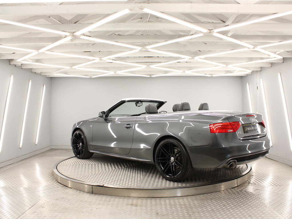 Audi A5 Convertible Grey #4
