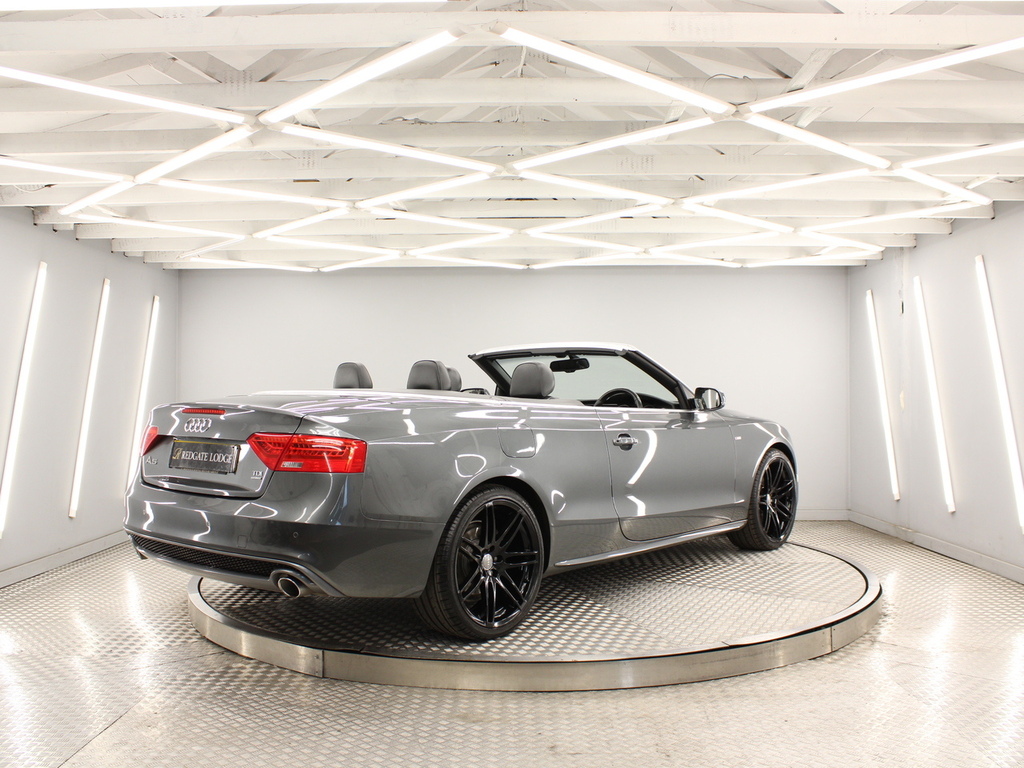 Audi A5 Convertible Grey #3