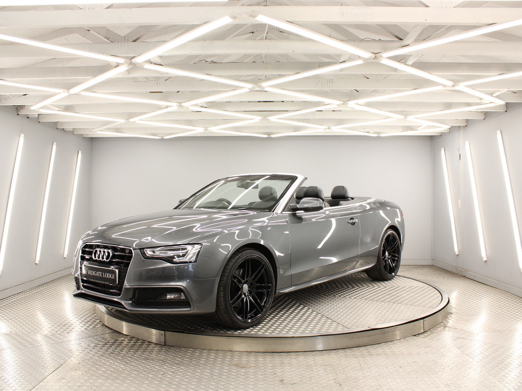 Audi A5 Convertible Grey #5