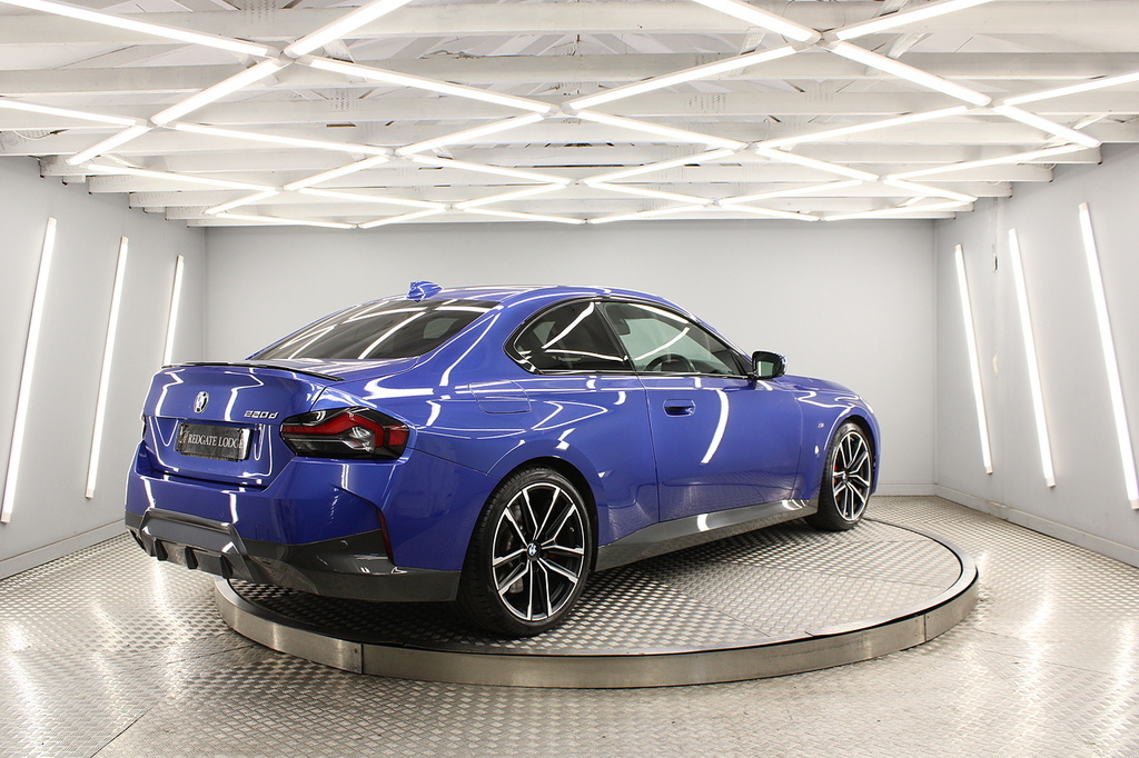 BMW 2 Series Coupe Blue #3