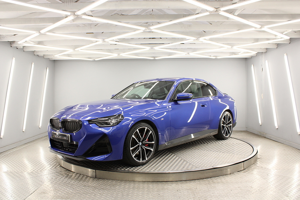 BMW 2 Series Coupe Blue #5