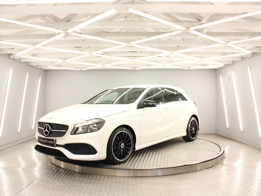 Mercedes-Benz A Class A 180 D Amg Line Executive KO18KXF White #6