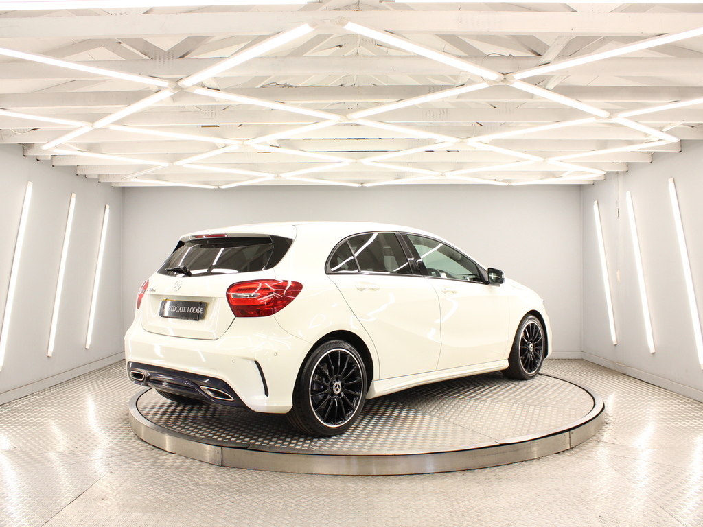 Mercedes-Benz A Class A 180 D Amg Line Executive KO18KXF White #4