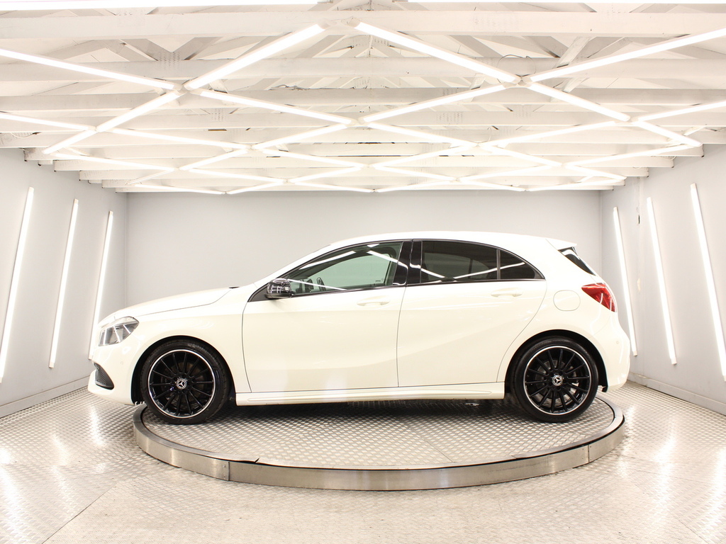 Mercedes-Benz A Class A 180 D Amg Line Executive KO18KXF White #3