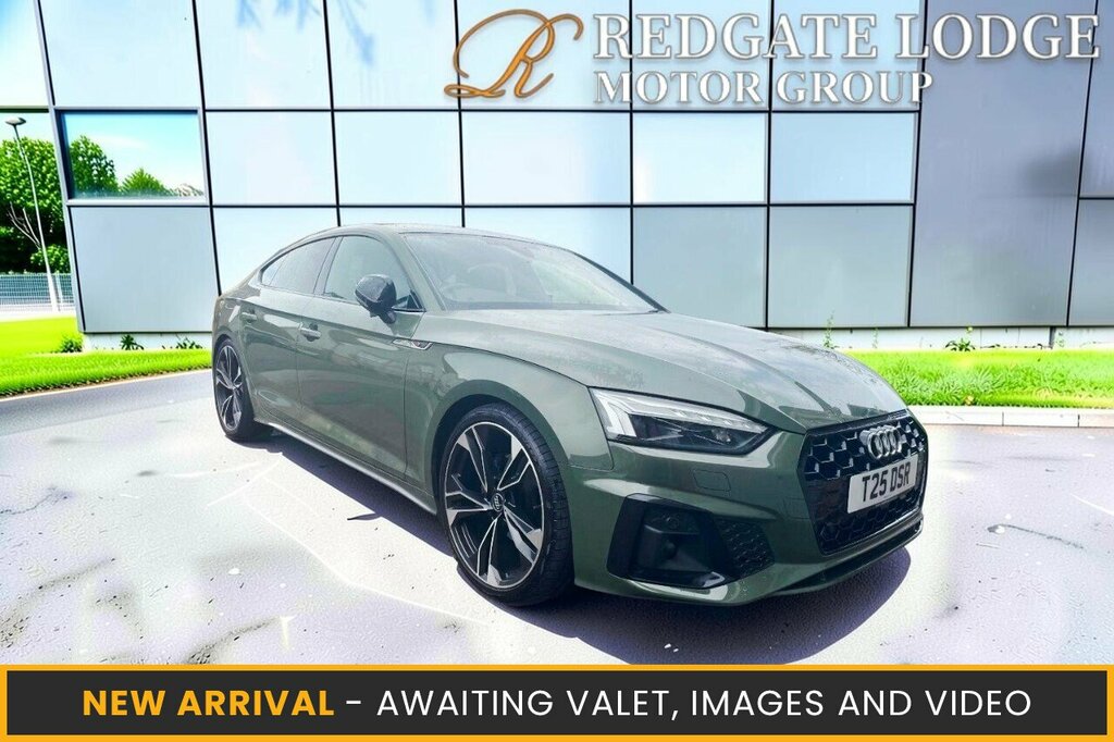 Audi A5 Hatchback Green
