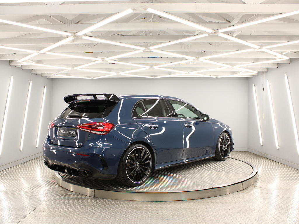 Mercedes-Benz A Class Hatchback KN22YLG Blue #4